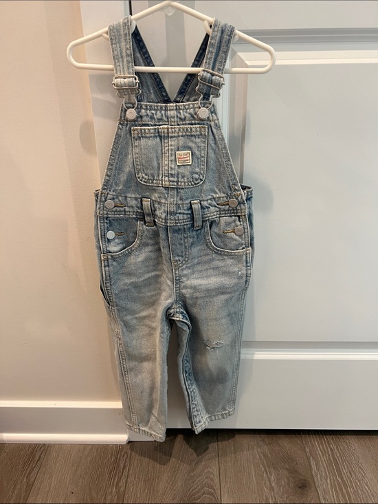 Old Navy Other - Old Navy Light Wash Denim Kids Overalls